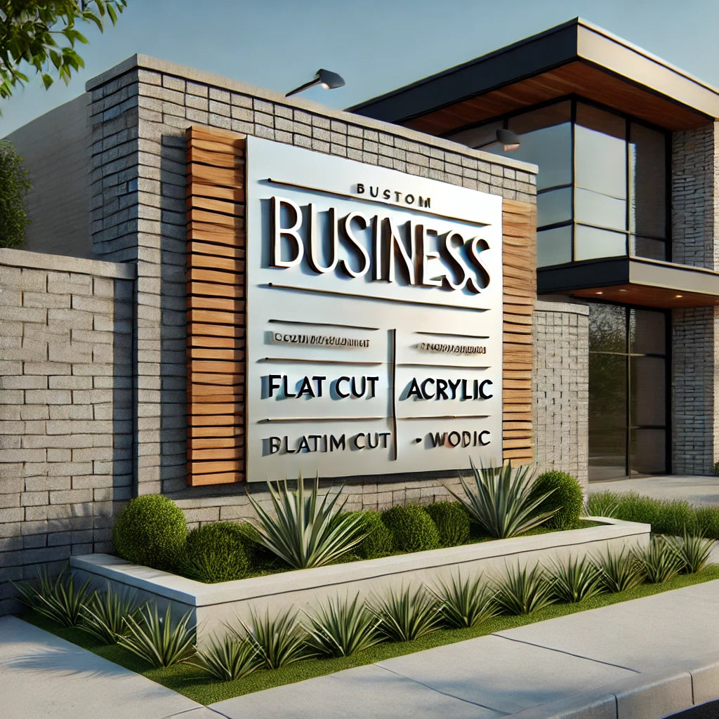 Custom Outdoor Cut-Out Signs