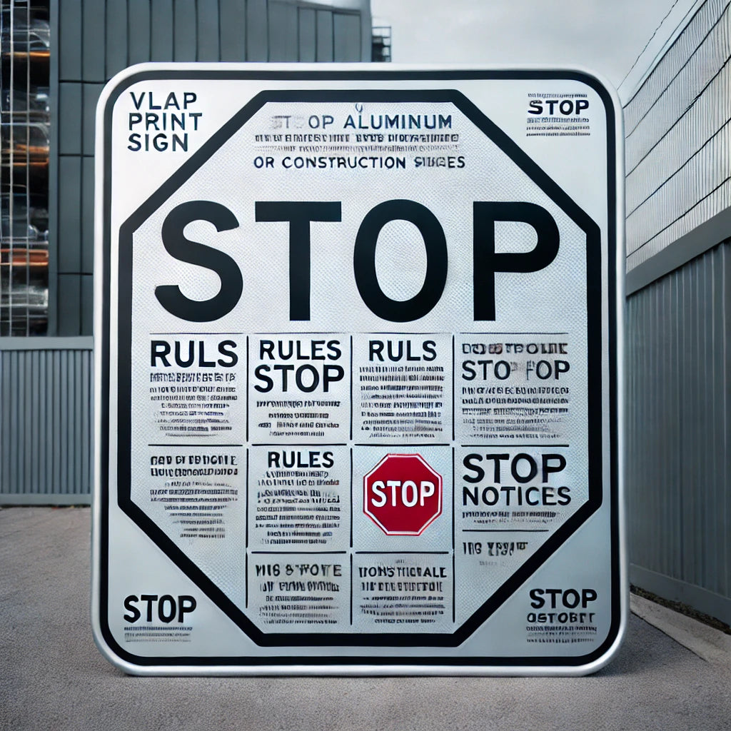 Informational & Temporary Signage – Custom Event Boards, Construction Notices