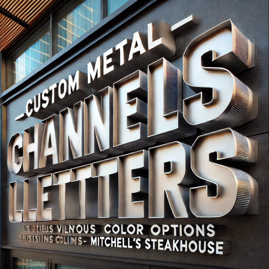 Metal Channel Letters Custom