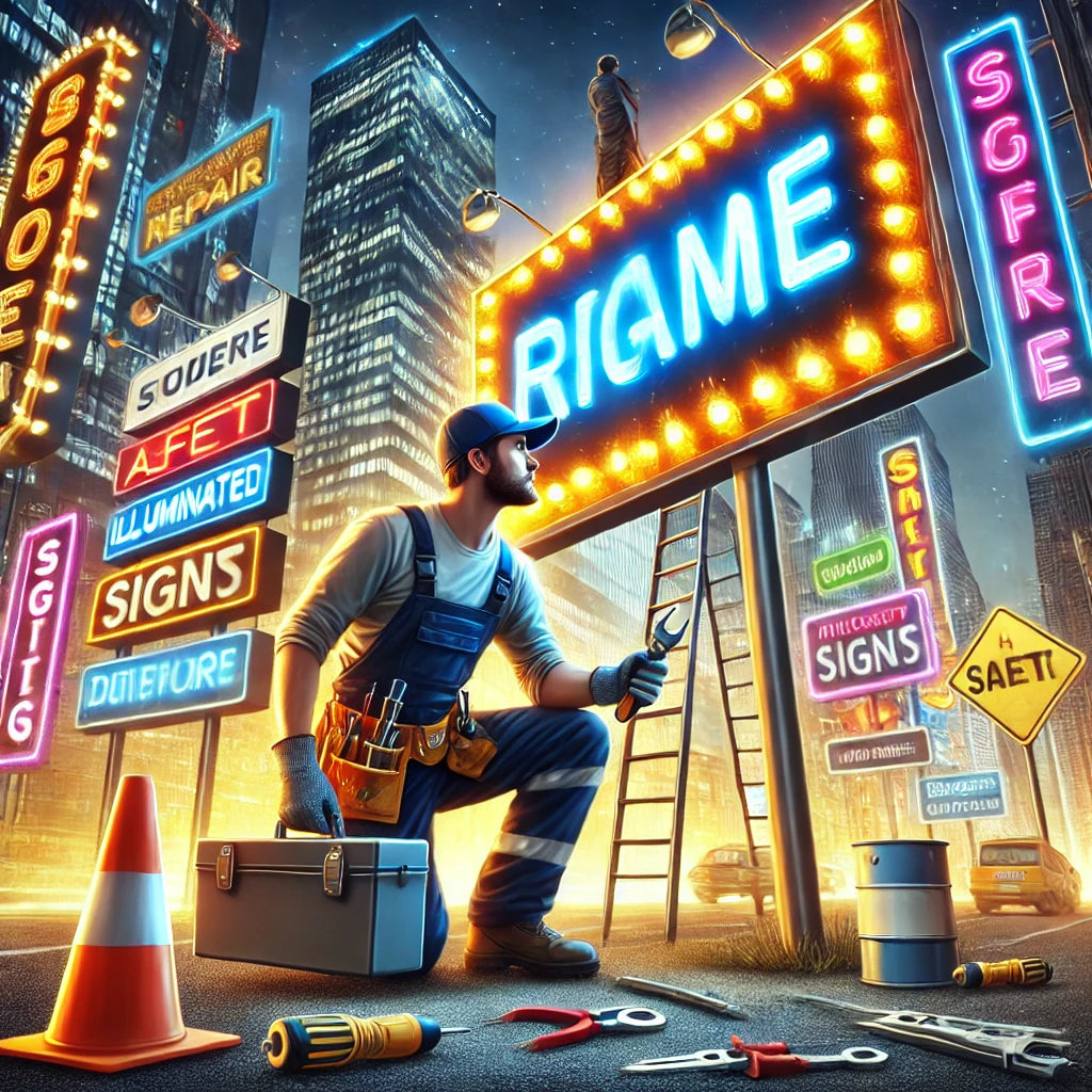 Sign Repair Service – Professional Repairs & Maintenance for Code Compliance