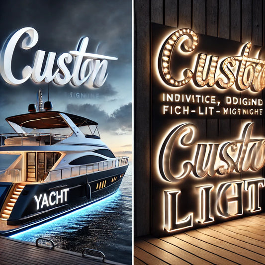 Yacht Signage – Custom Yacht Names and Lettering 